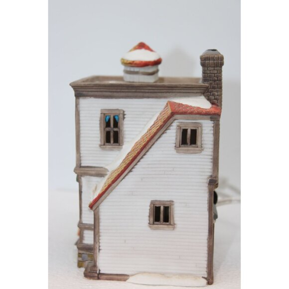 Dept 56 New England Village - Ben's Barbershop - Picture 2 of 5